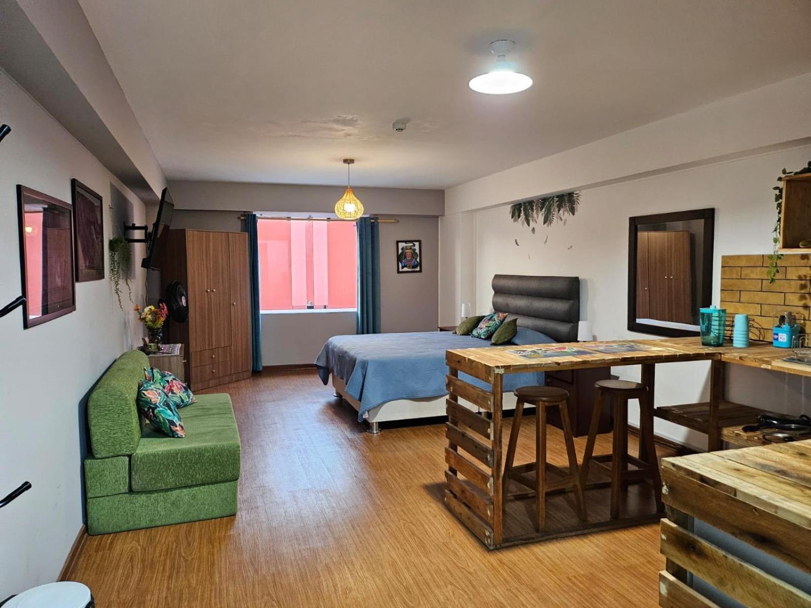 Alojamiento San Francisco Espaciosos Y Lindos Mini Apartamentos Lima Dış mekan fotoğraf