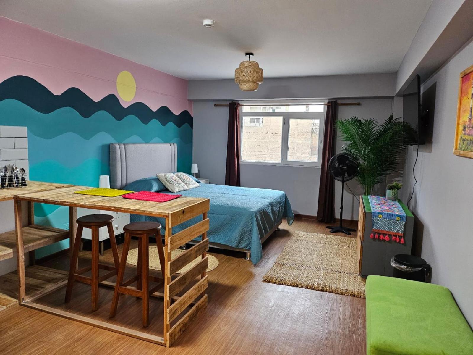 Alojamiento San Francisco Espaciosos Y Lindos Mini Apartamentos Lima Dış mekan fotoğraf